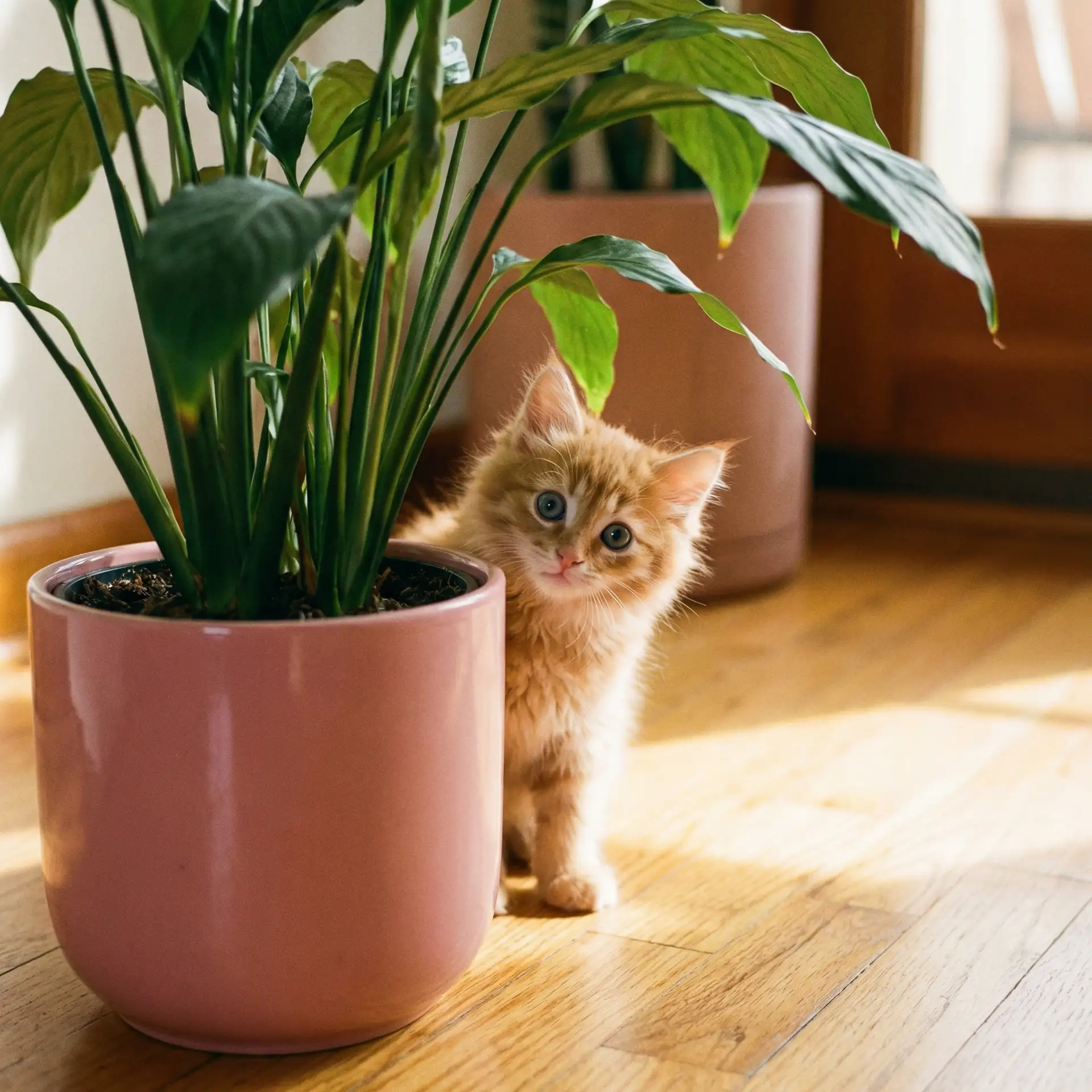 小猫从花盆后探头 - 武藤兰在线电影